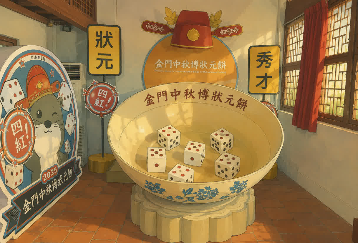 中秋送禮習俗:博狀元餅
